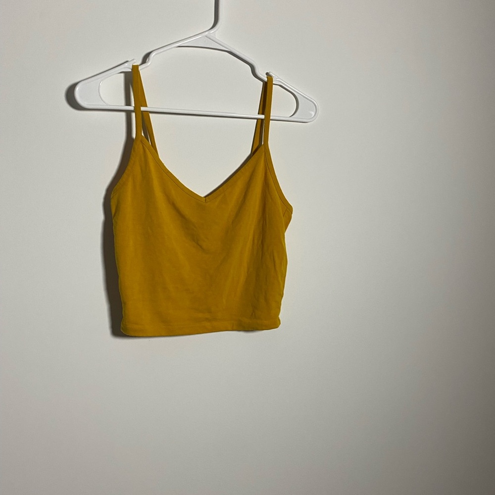 Forever 21 Mustard Yellow Women's Top
